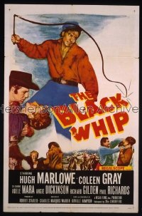 BLACK WHIP 1sh '56