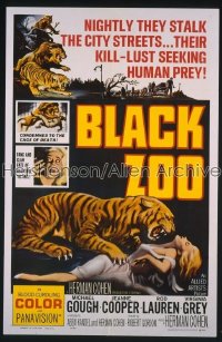 BLACK ZOO 1sh '63