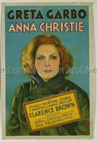 ANNA CHRISTIE ('30) 1sh '30