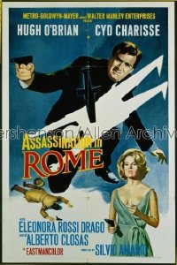 ASSASSINATION IN ROME 1sh '65