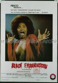 BLACKENSTEIN 1sh '72