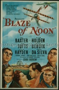 BLAZE OF NOON 1sh '47