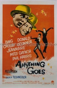 ANYTHING GOES ('56) 1sh '56