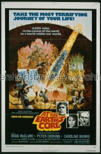 AT THE EARTH'S CORE 1sh '76