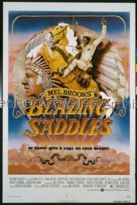 BLAZING SADDLES 1sh '74