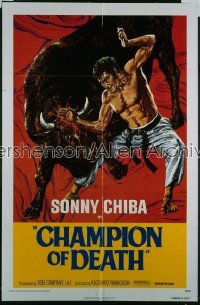 CHAMPION OF DEATH 1sh '75