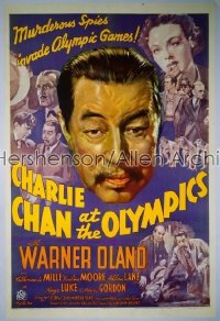 CHARLIE CHAN AT THE OLYMPICS 1sh '37