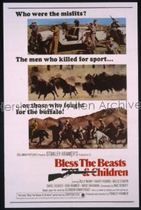 BLESS THE BEASTS & CHILDREN 1sh '71