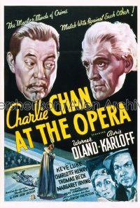 CHARLIE CHAN AT THE OPERA 1sh '36