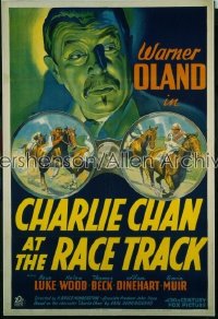 CHARLIE CHAN AT THE RACE TRACK 1sh '36