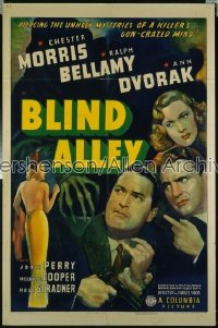 BLIND ALLEY ('39) 1sh '39