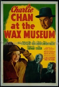 CHARLIE CHAN AT THE WAX MUSEUM 1sh '40