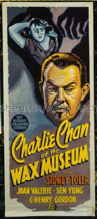 CHARLIE CHAN AT THE WAX MUSEUM Aust daybill '40