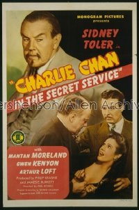 CHARLIE CHAN IN THE SECRET SERVICE 1sh '43