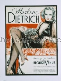 BLONDE VENUS campaign book '32