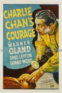 CHARLIE CHAN'S COURAGE 1sh '34