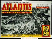 ATLANTIS THE LOST CONTINENT ('61) British quad '61