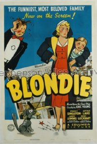 BLONDIE 1sh '39