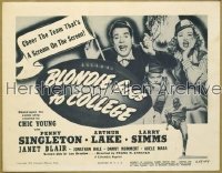 BLONDIE GOES TO COLLEGE LC '42