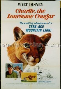 CHARLIE THE LONESOME COUGAR 1sh '67