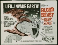 BLOOD BEAST FROM OUTER SPACE 1/2sh '65