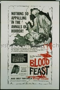 BLOOD FEAST ('63) 1sh '63