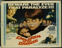 CHILDREN OF THE DAMNED 1/2sh '64