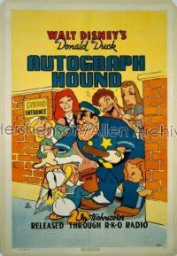 AUTOGRAPH HOUND 1sh '39