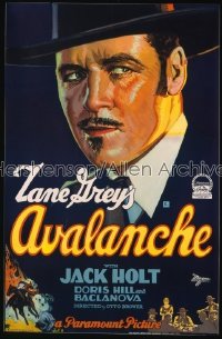 AVALANCHE ('28) 1sh '28