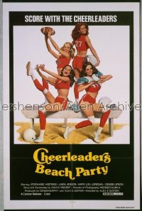 CHEERLEADERS BEACH PARTY 1sh '78