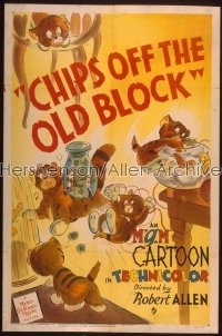 CHIPS OFF THE OLD BLOCK 1sh '42