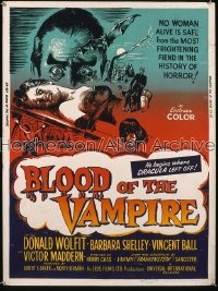 BLOOD OF THE VAMPIRE 30x40 '58