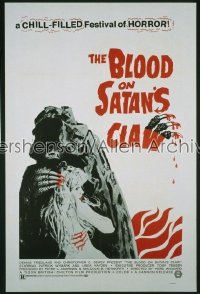 BLOOD ON SATAN'S CLAW 1sh '71