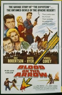 BLOOD ON THE ARROW 1sh '64