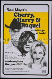 CHERRY, HARRY & RAQUEL 1sh '70