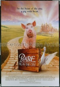 BABE PIG IN THE CITY 1sh '98