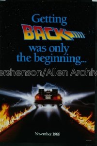 BACK TO THE FUTURE II 1sh '89