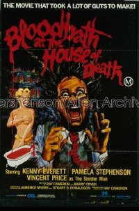 BLOODBATH AT THE HOUSE OF DEATH Aust 1sh '84