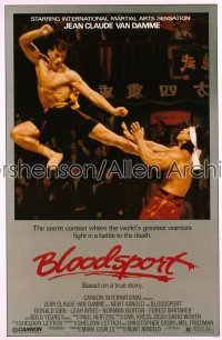 BLOODSPORT 1sh '88