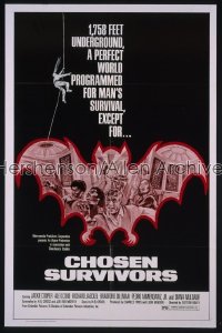 CHOSEN SURVIVORS 1sh '74