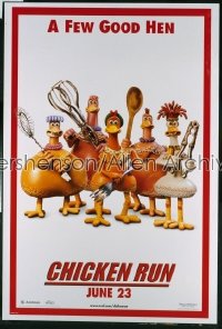 CHICKEN RUN 1sh '00