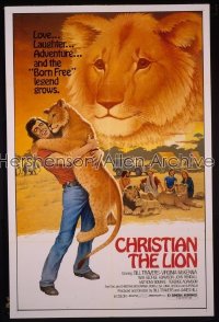 CHRISTIAN THE LION 1sh '71