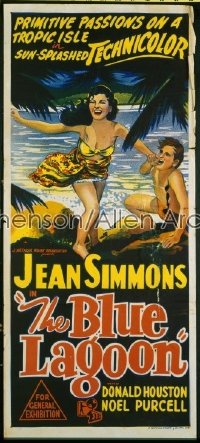 BLUE LAGOON ('49) Aust daybill R50s