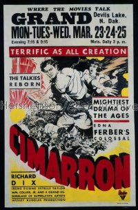 CIMARRON ('31) WC '31