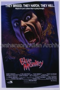 BLUE MONKEY Canadian 1sh '87