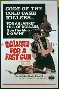 DOLLARS FOR A FAST GUN 1sh '66