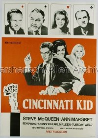 CINCINNATI KID Swedish '65