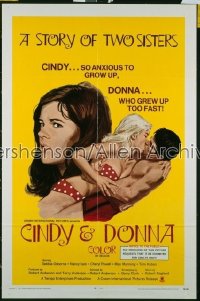 CINDY & DONNA 1sh '70