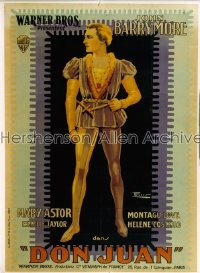 DON JUAN ('26) French 1p '26