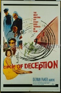 CIRCLE OF DECEPTION 1sh '60